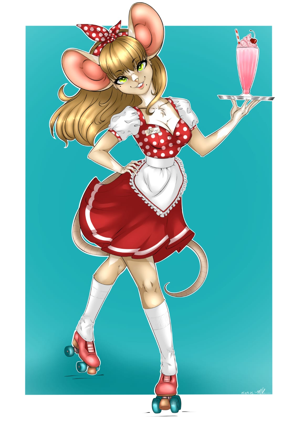 Desenho Digital criado na Graphis